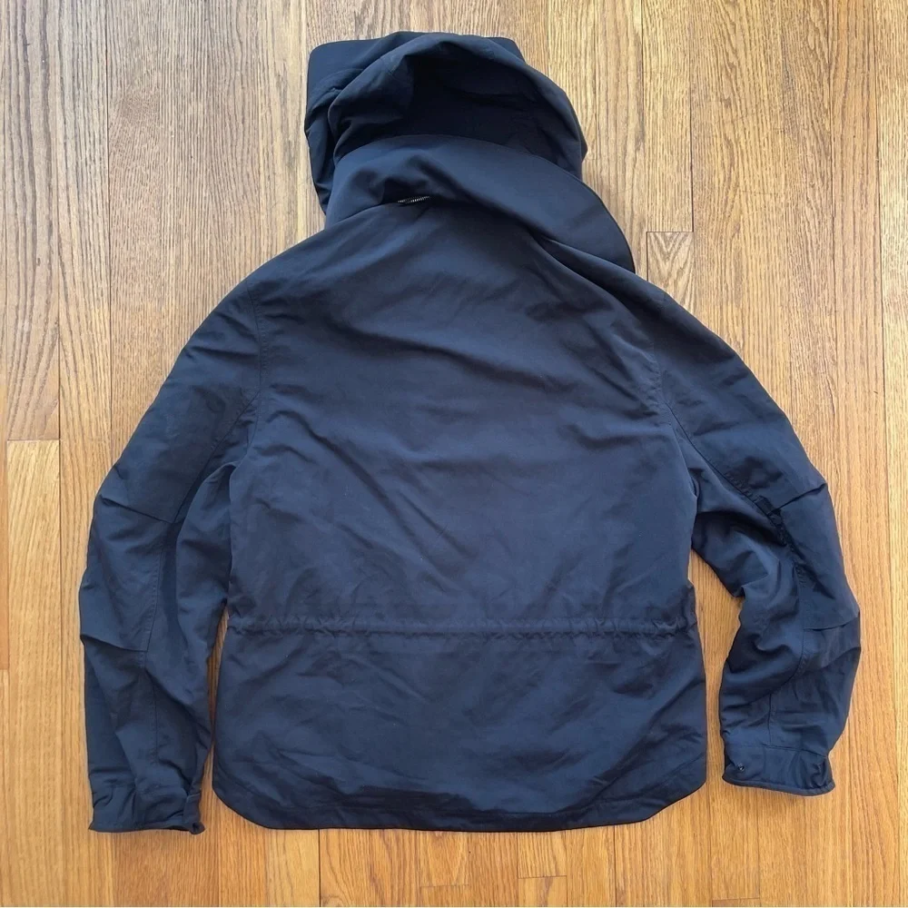 NEW Bottega Veneta Tech Hooded Jacket Black 604461 Pre Spring 2020 Size 48 NWT